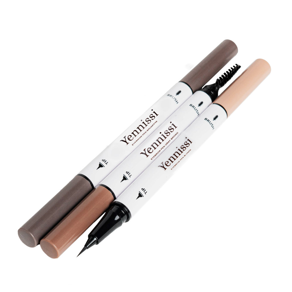 Eyebrow Pen Yennissi – Completeaza sprancenele - imagine 2